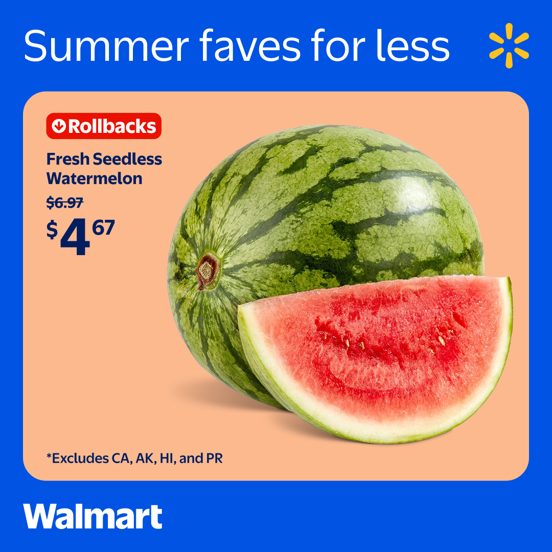 Walmart Facebook ad