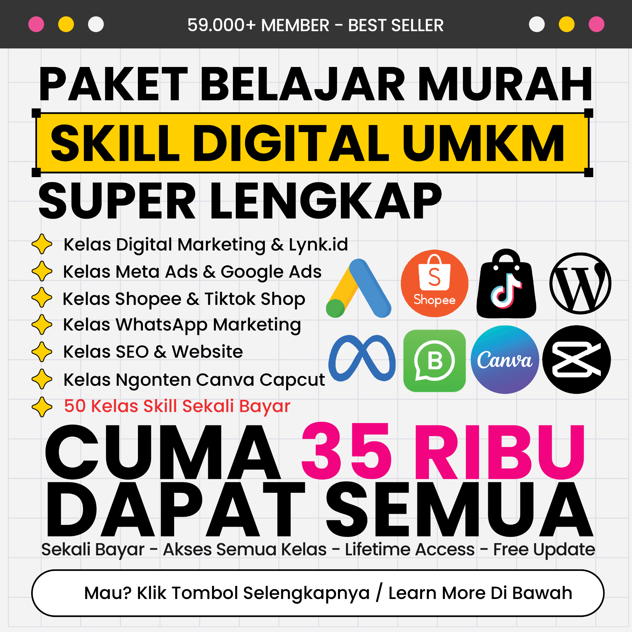 Skillpedia.id Facebook ad