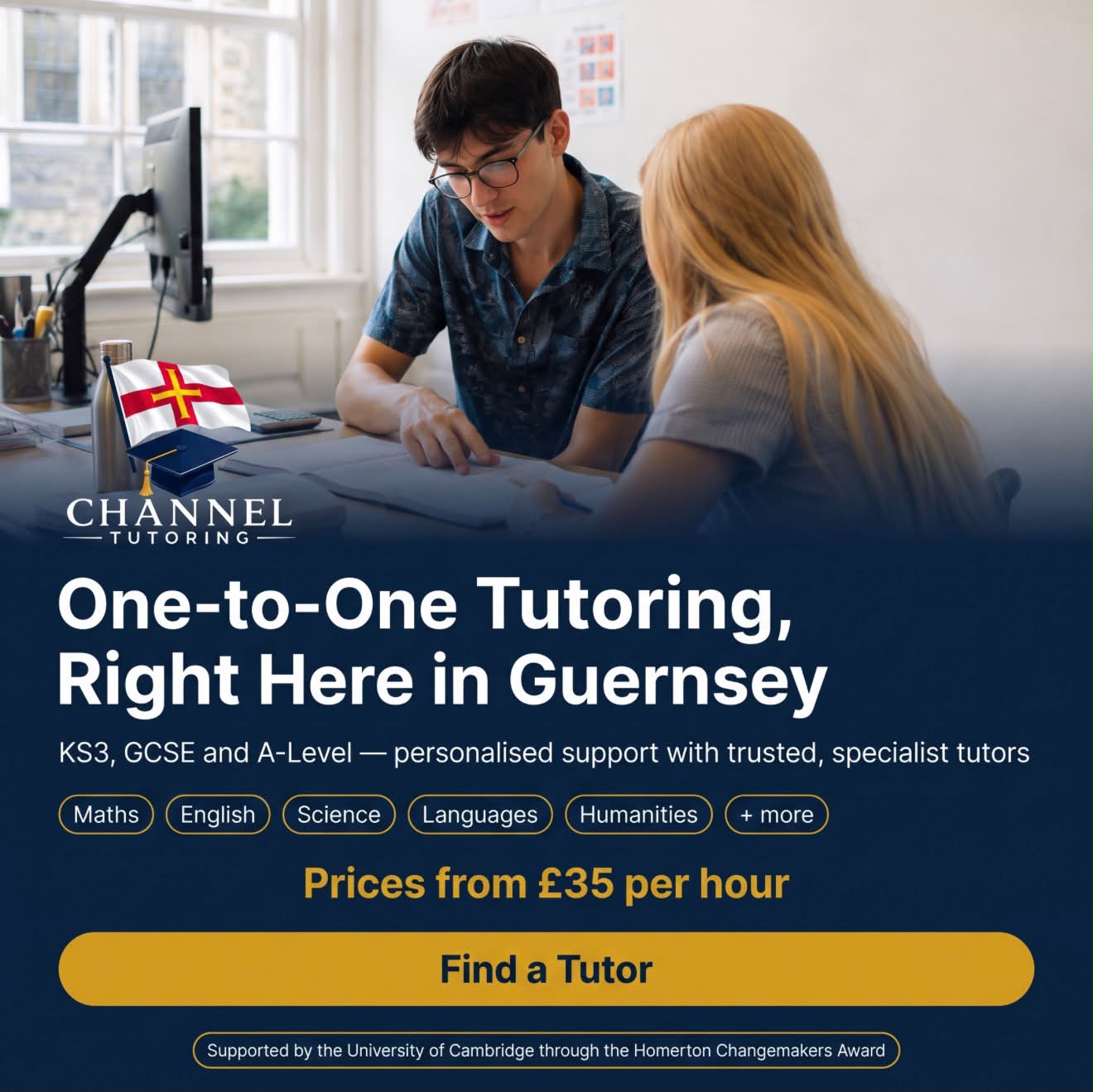 Channel Tutoring Facebook ad