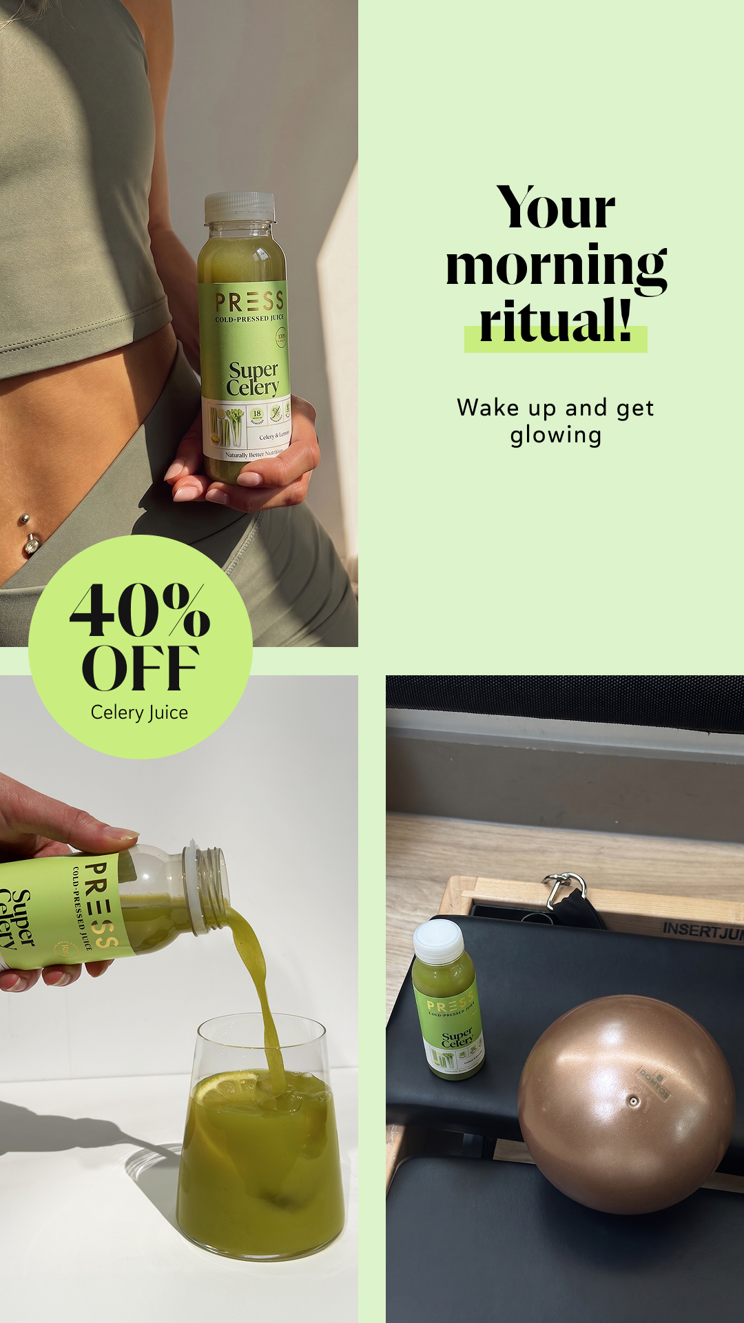 PRESS Facebook ad