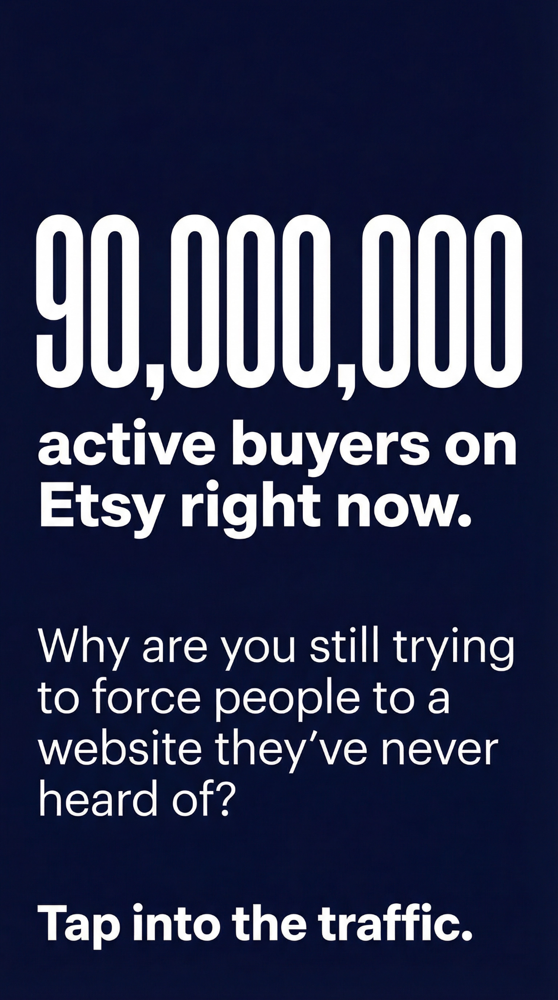 Readymerce Facebook ad: Own Your Store, Keep the Revenue