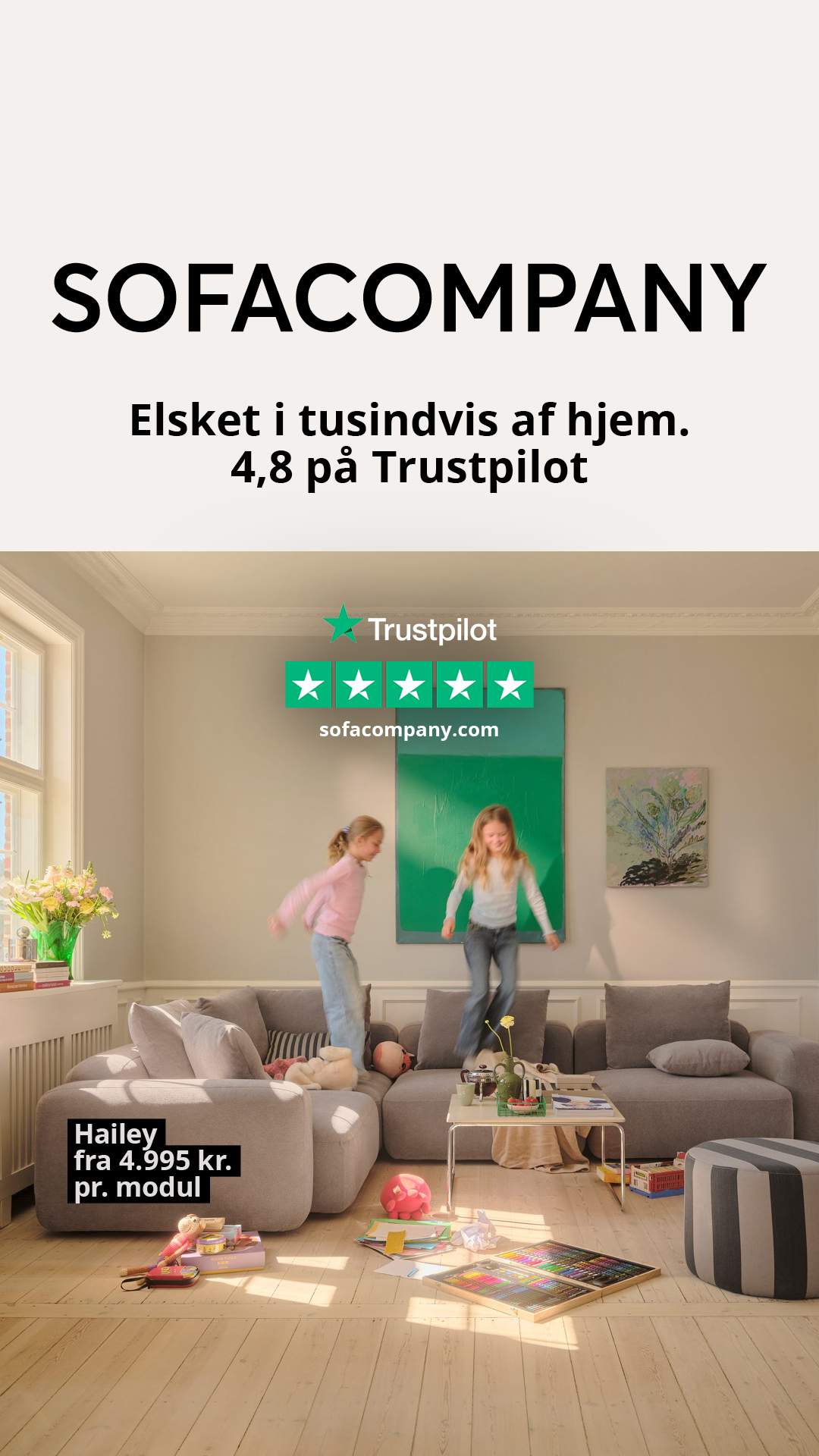 Sofacompany Facebook ad