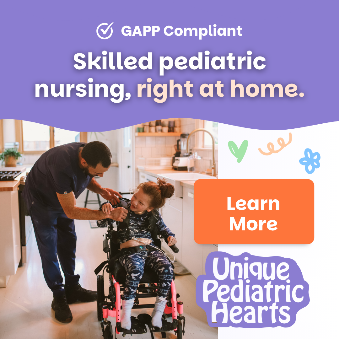 Unique Pediatric Hearts Facebook ad