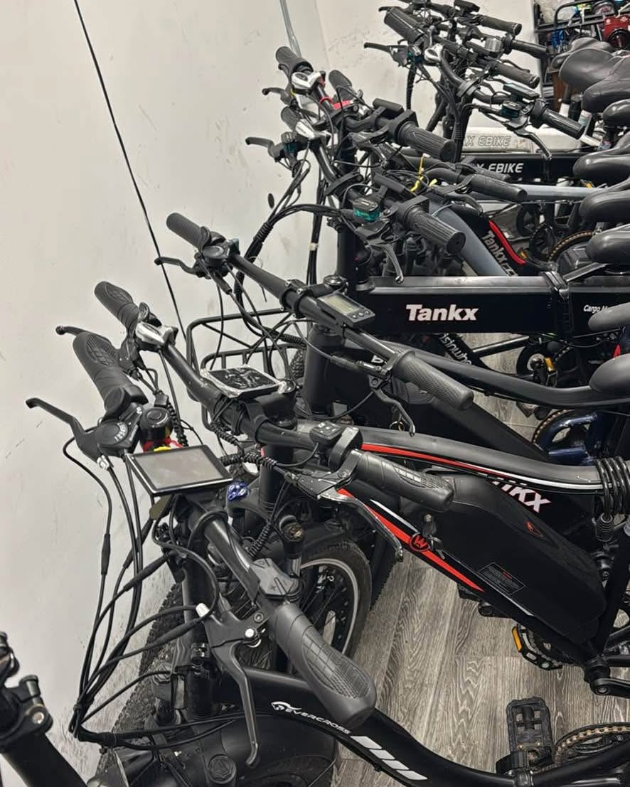 Sayge Sayjad Facebook ad: Clearance 48V500W electric bikes 26 long range e-bikes