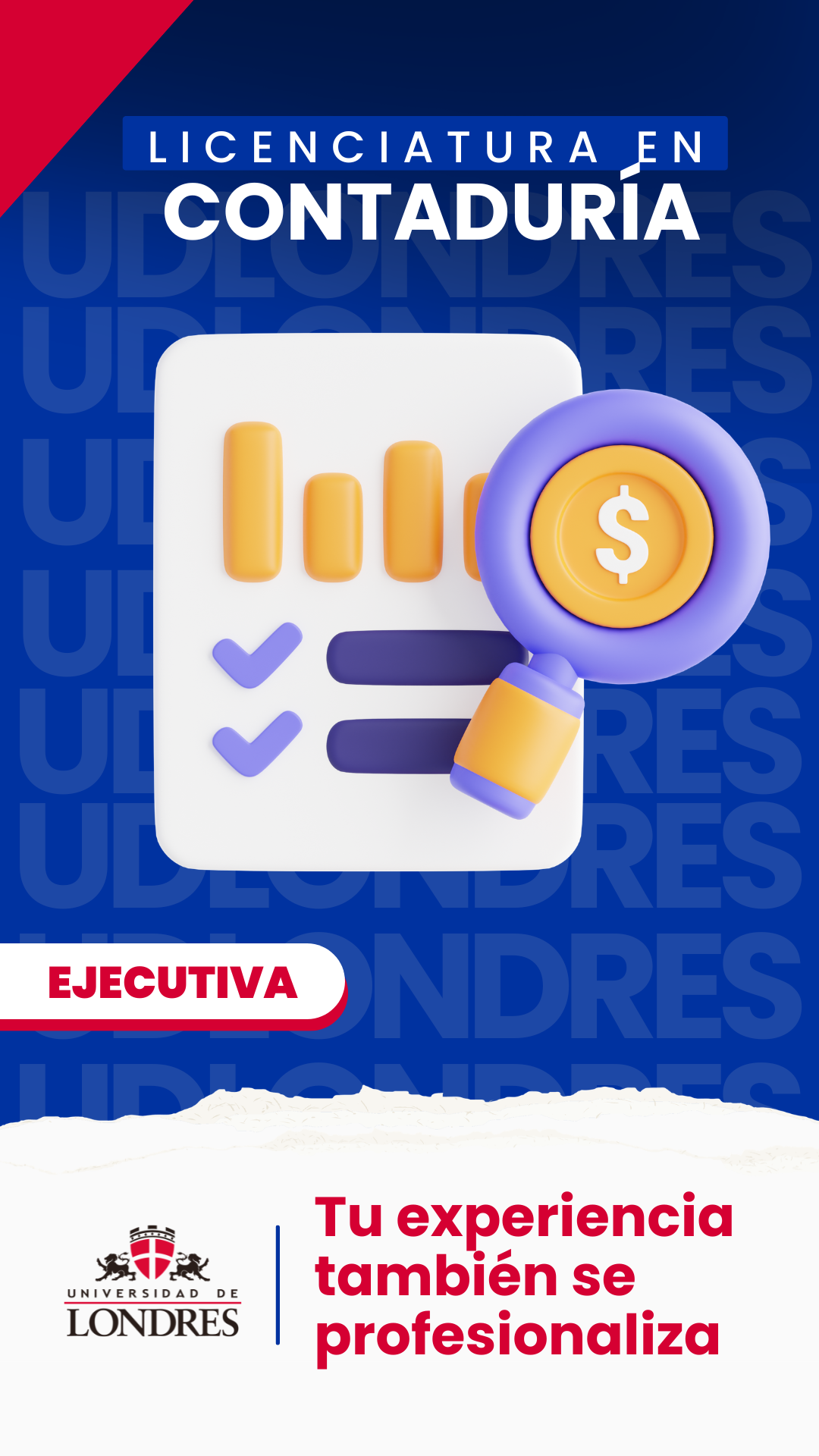 Universidad de Londres Facebook ad
