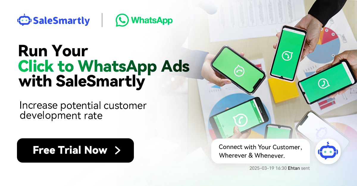 SaleSmartly Facebook ad