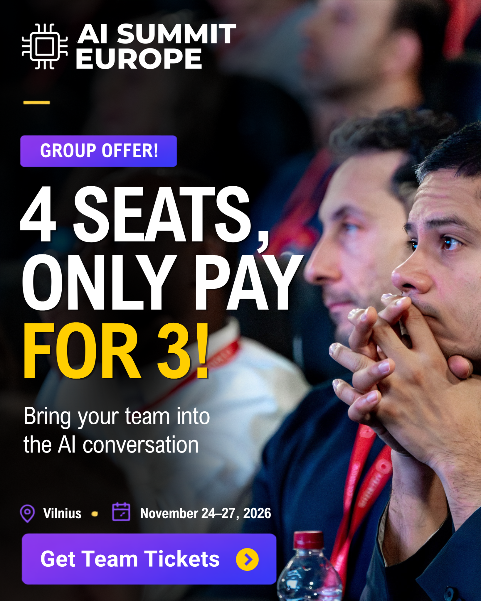 AI Summit Europe Facebook ad