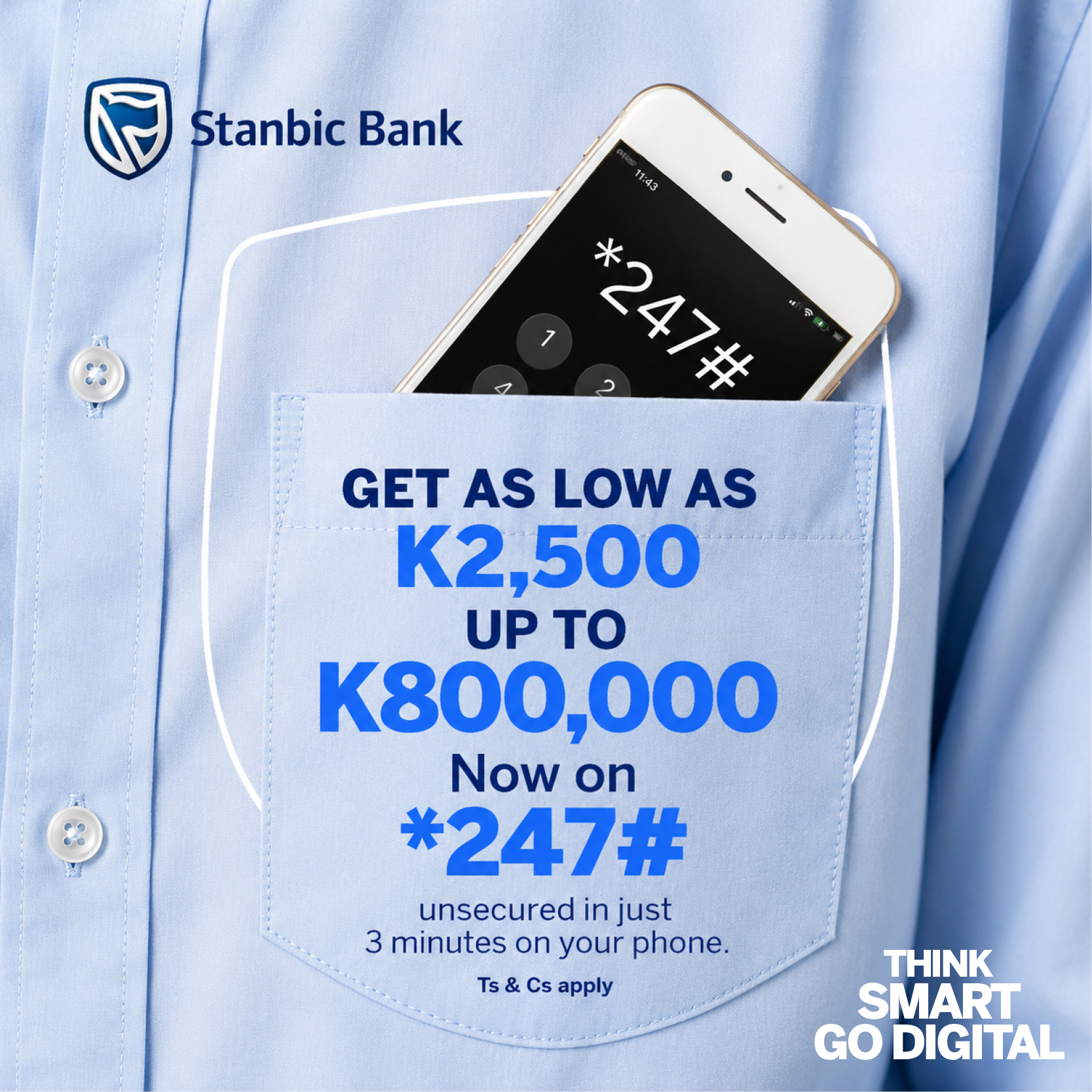 Stanbic Bank Zambia Facebook ad: Need a little extra cash to boost your…