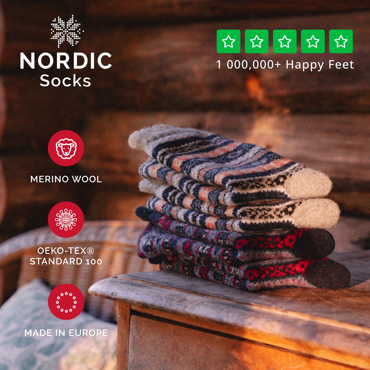 Nordic Socks Facebook ad