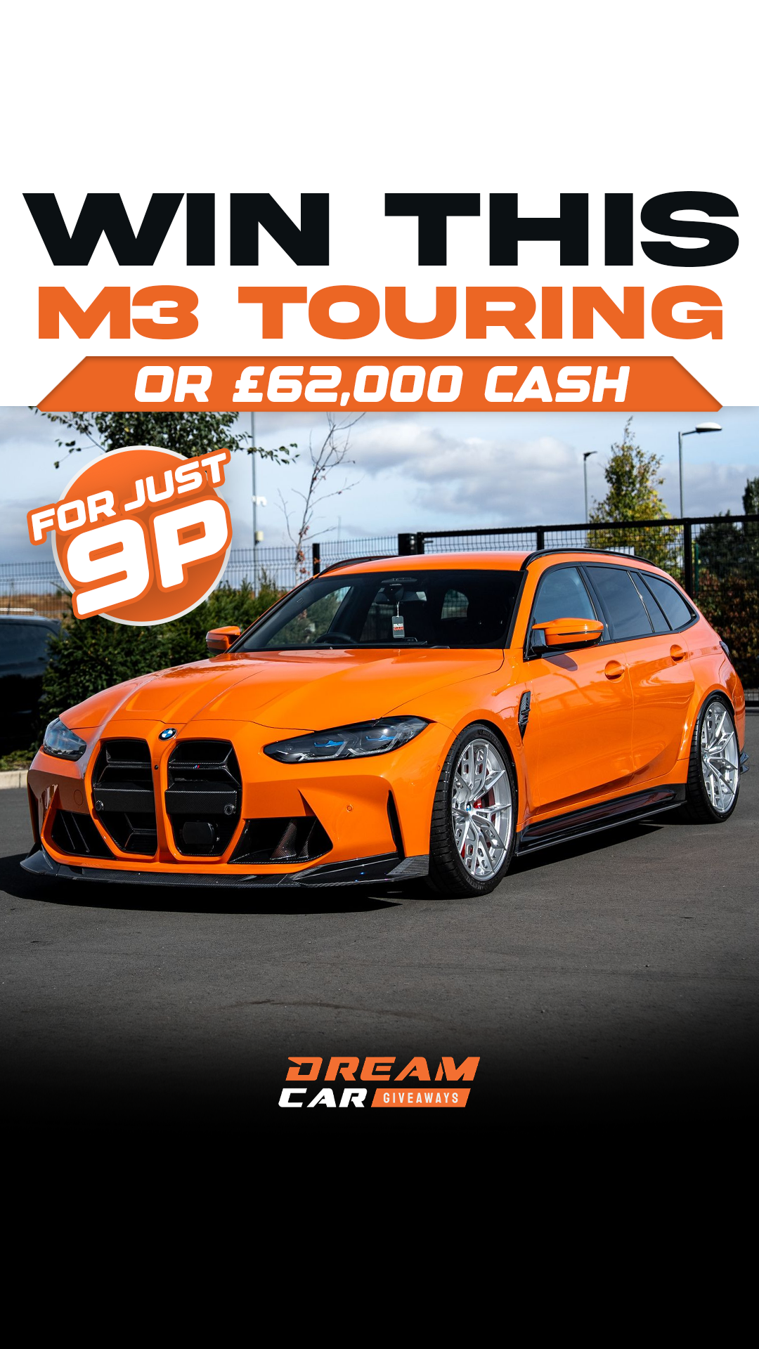 Dream Car Giveaways Facebook ad