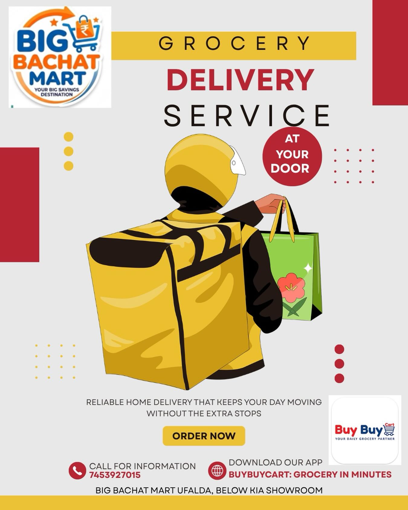 Big Bachat Mart Facebook ad: Download our app