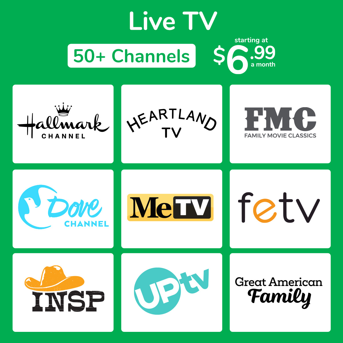 Frndly TV Facebook ad