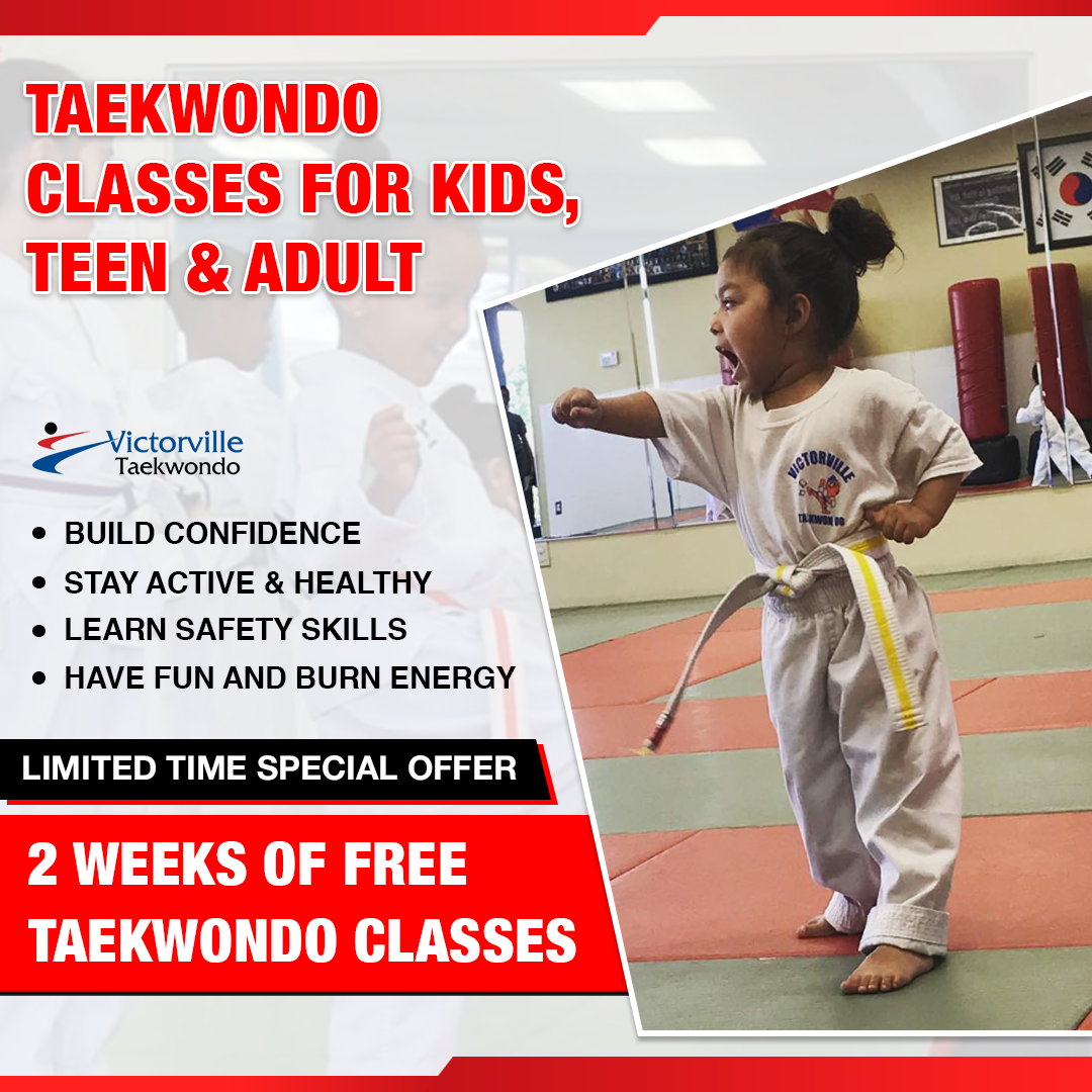 Victorville Taekwondo Academy Facebook ad
