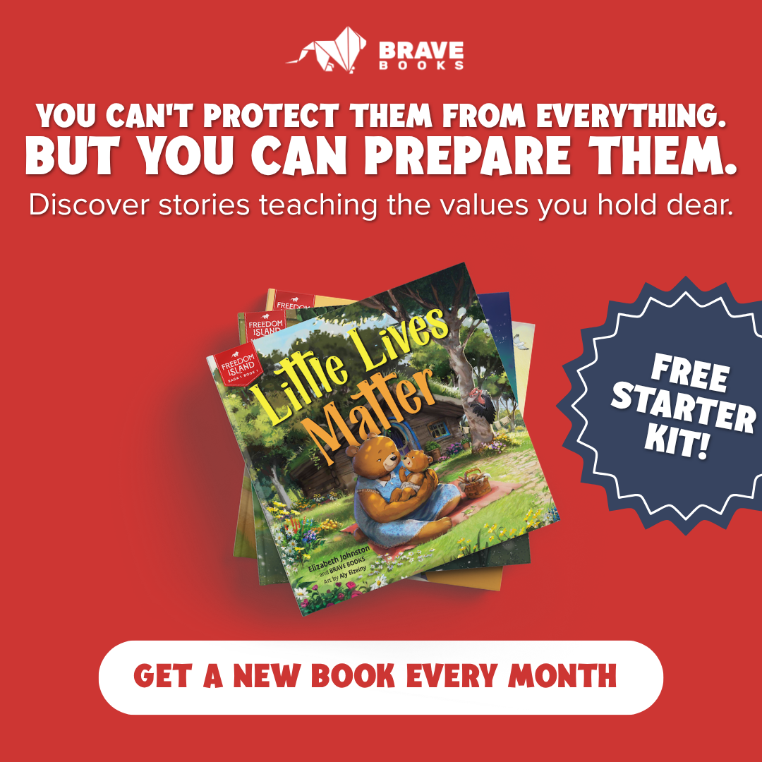 BRAVE Books Facebook ad
