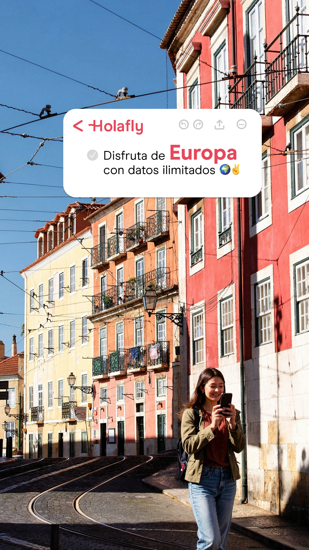 Holafly - Español Facebook ad