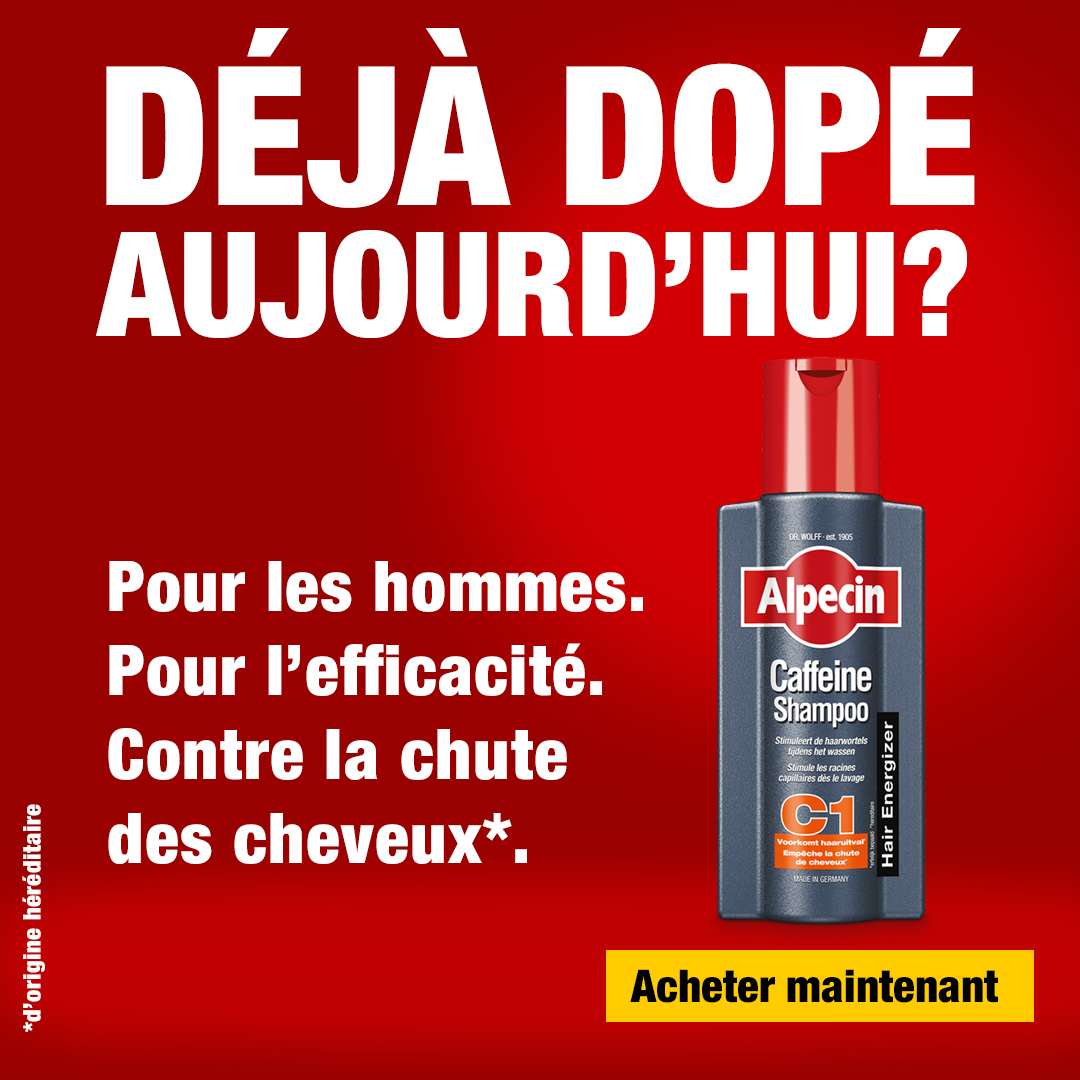 Alpecin Facebook ad