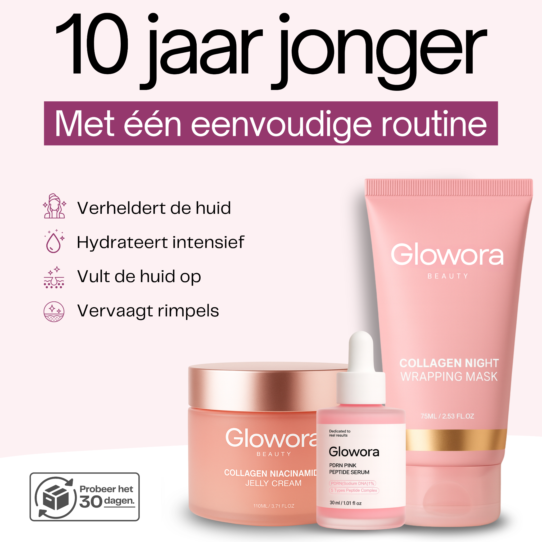 Glowora Facebook ad