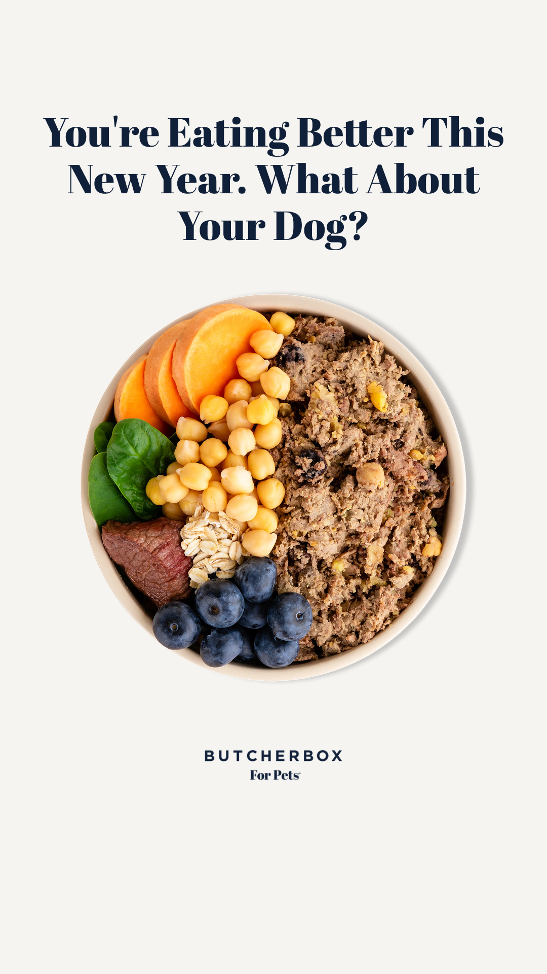 ButcherBox For Pets Facebook ad from Jan 8, 2026