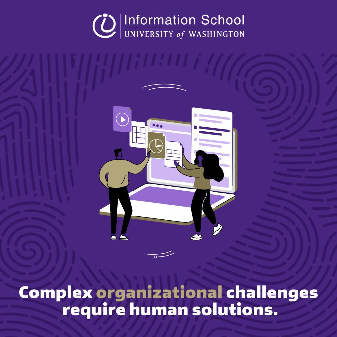 University of Washington Information School Facebook ad