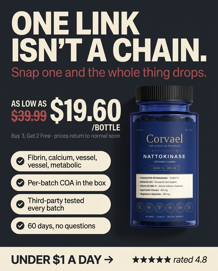 Blissta.Org Facebook ad: Dissolve The Fibrin Your Doctor Won't