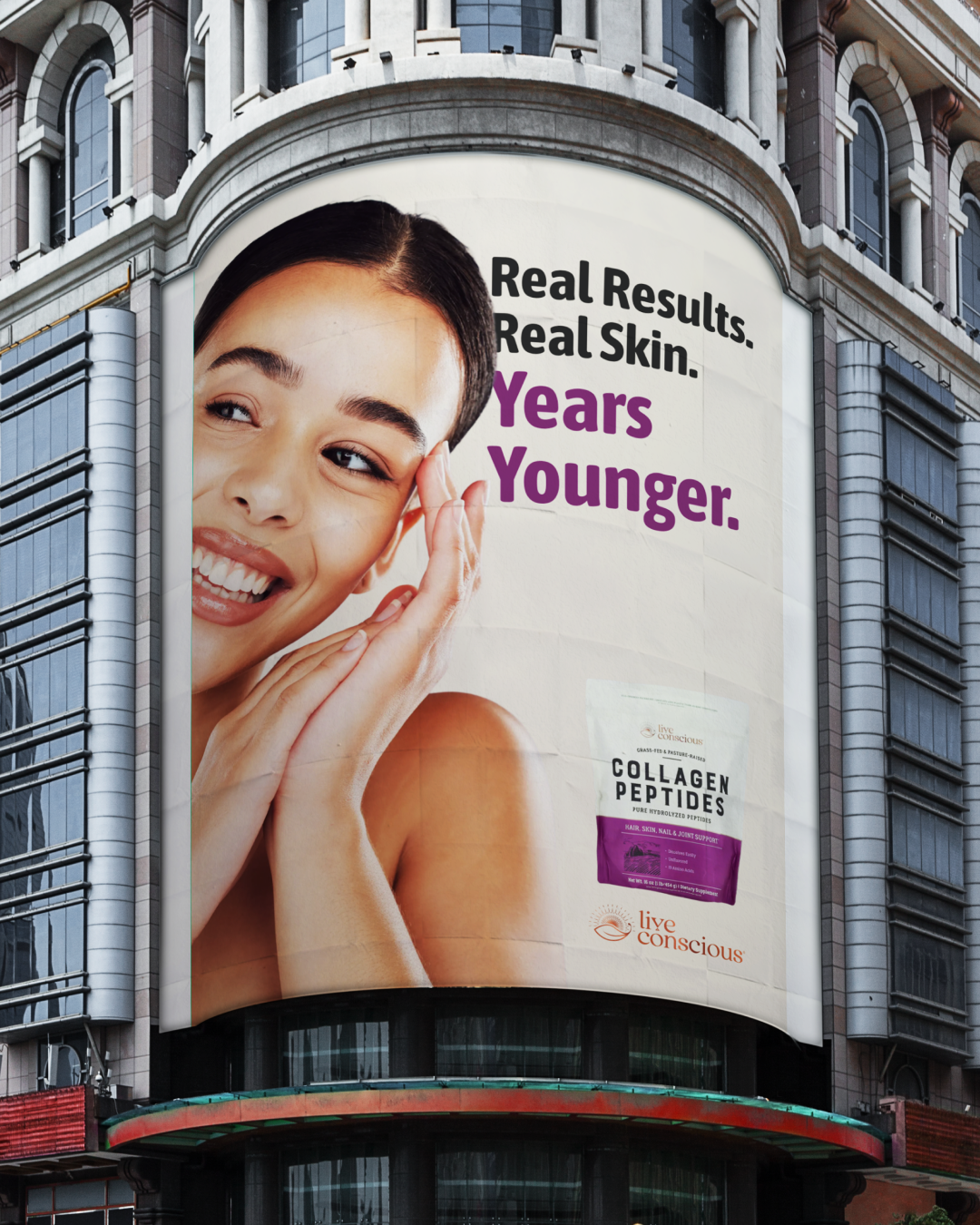 Live Conscious Facebook ad