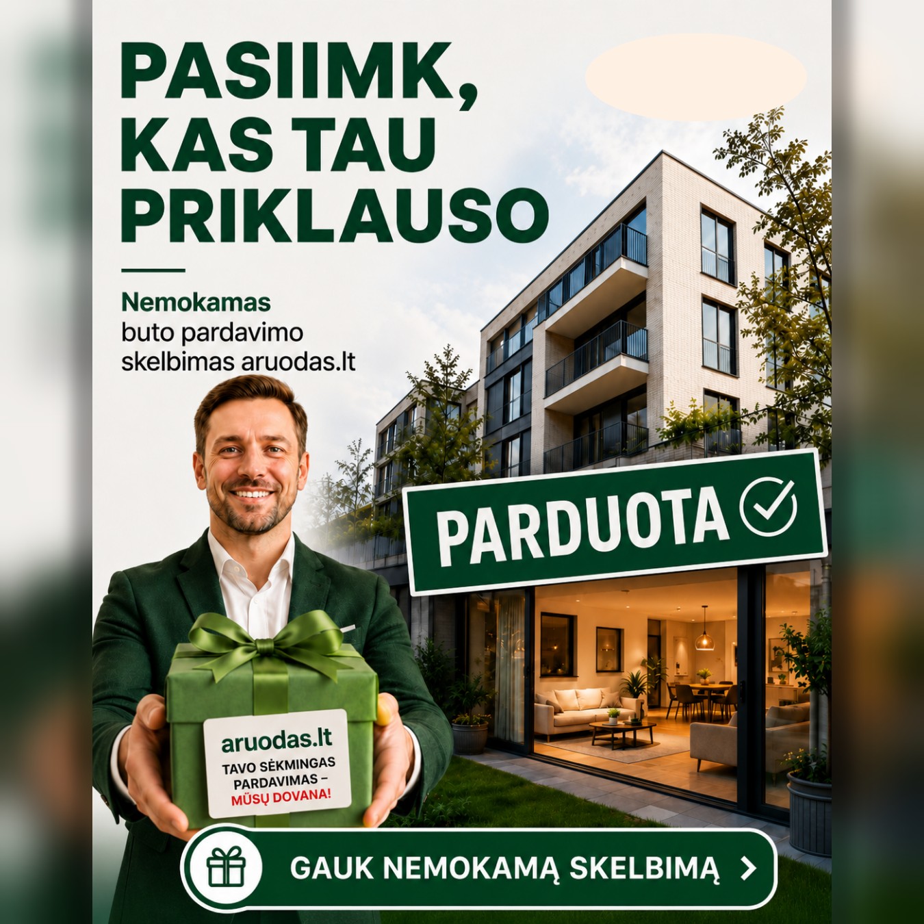 Gardas Facebook ad: Įdėk Skelbimą į Aruodas.lt NEMOKAMAI!