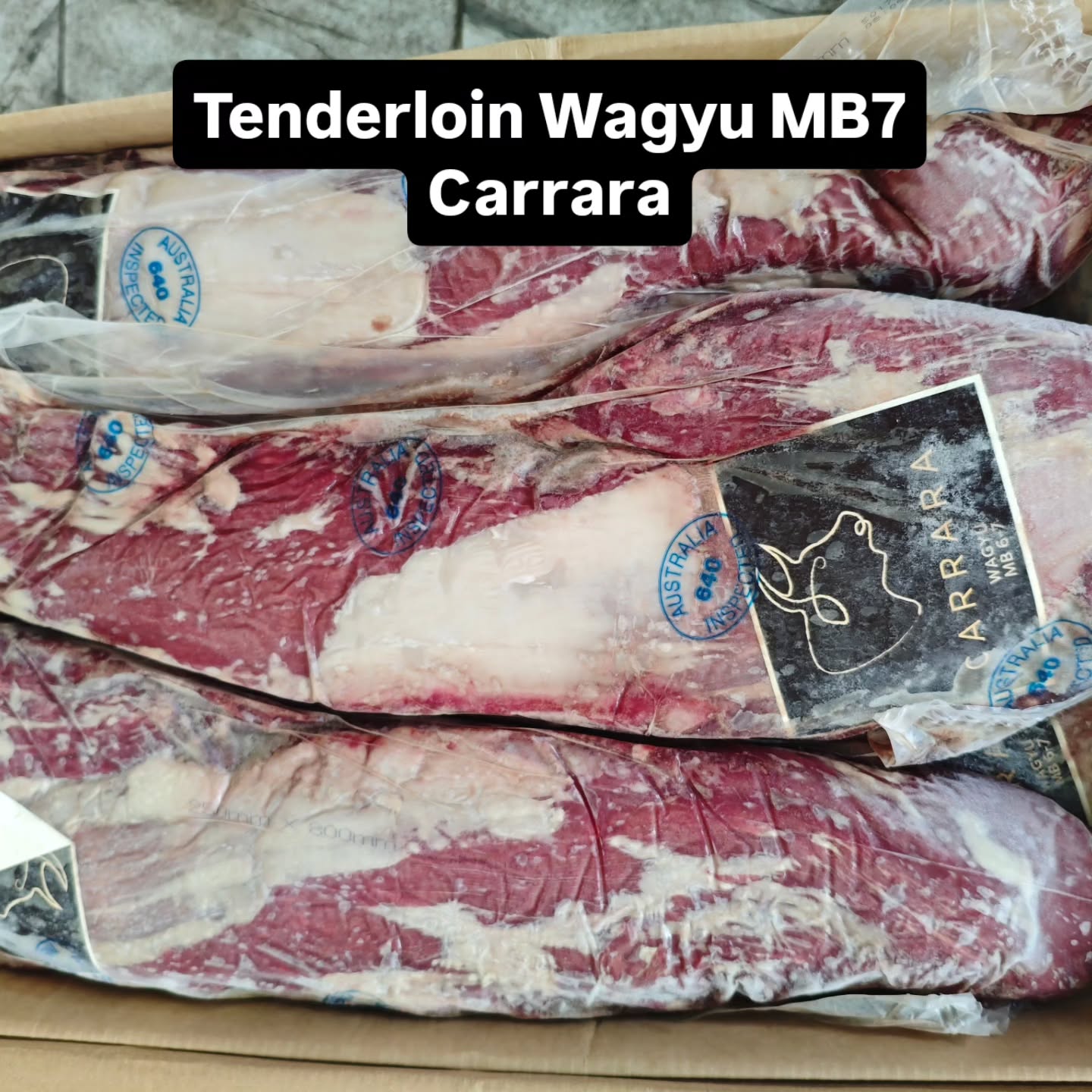 foemmy.bali Facebook ad: Tenderloin Wagyu MB7 Carrara