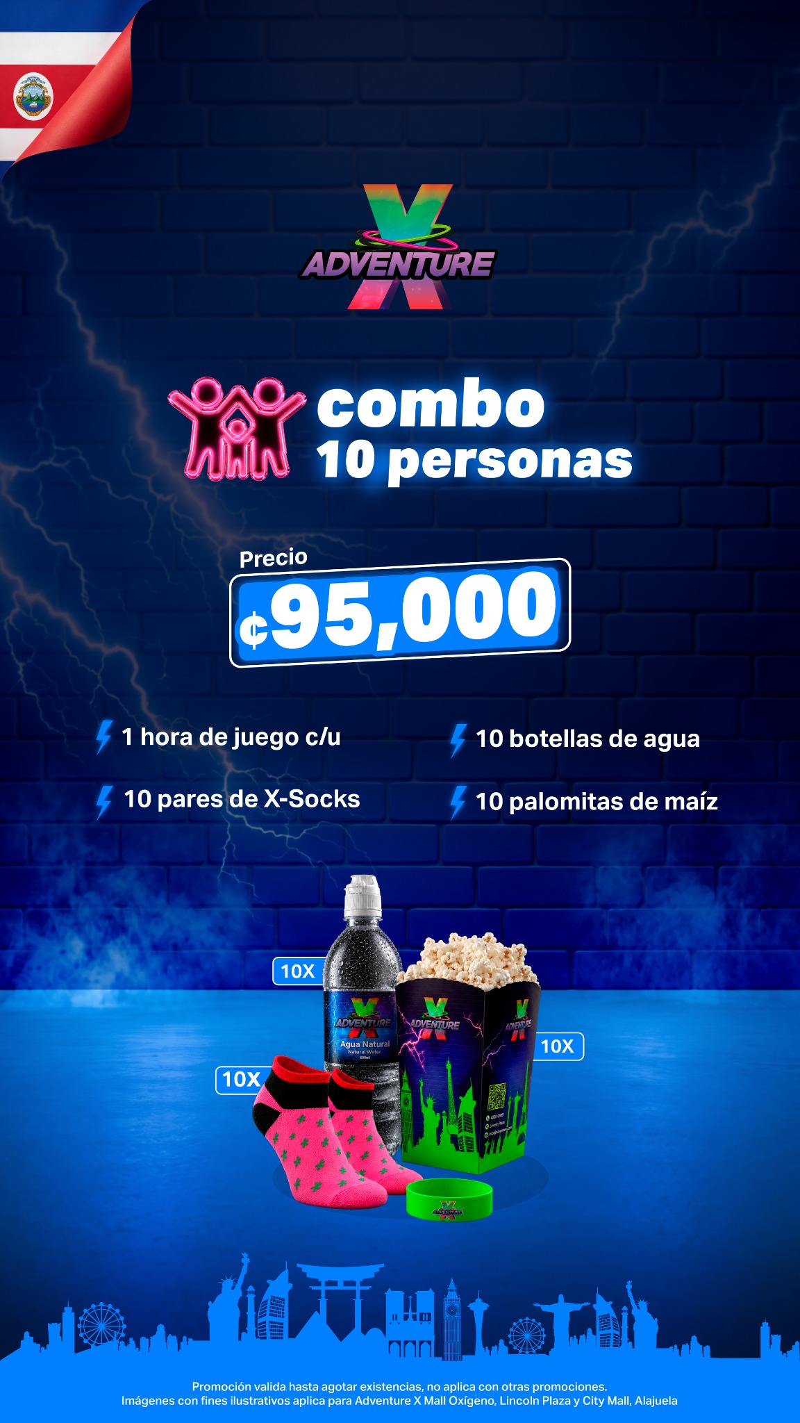 Adventure X Costa Rica Facebook ad