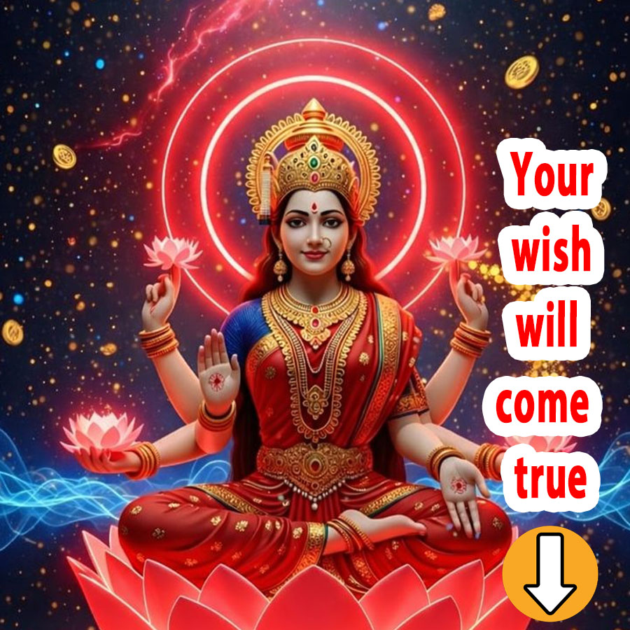 Smooth Coffee Stories Facebook ad: O Lakshmi, your grace turns hardship into strength…