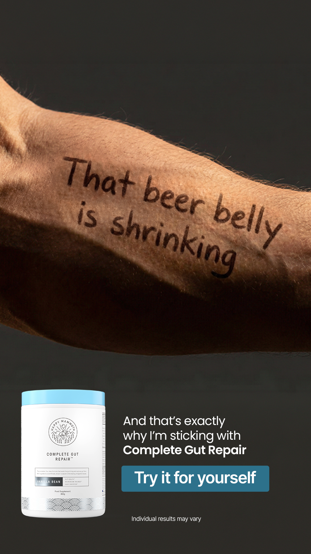 Healthy Living Facebook ad