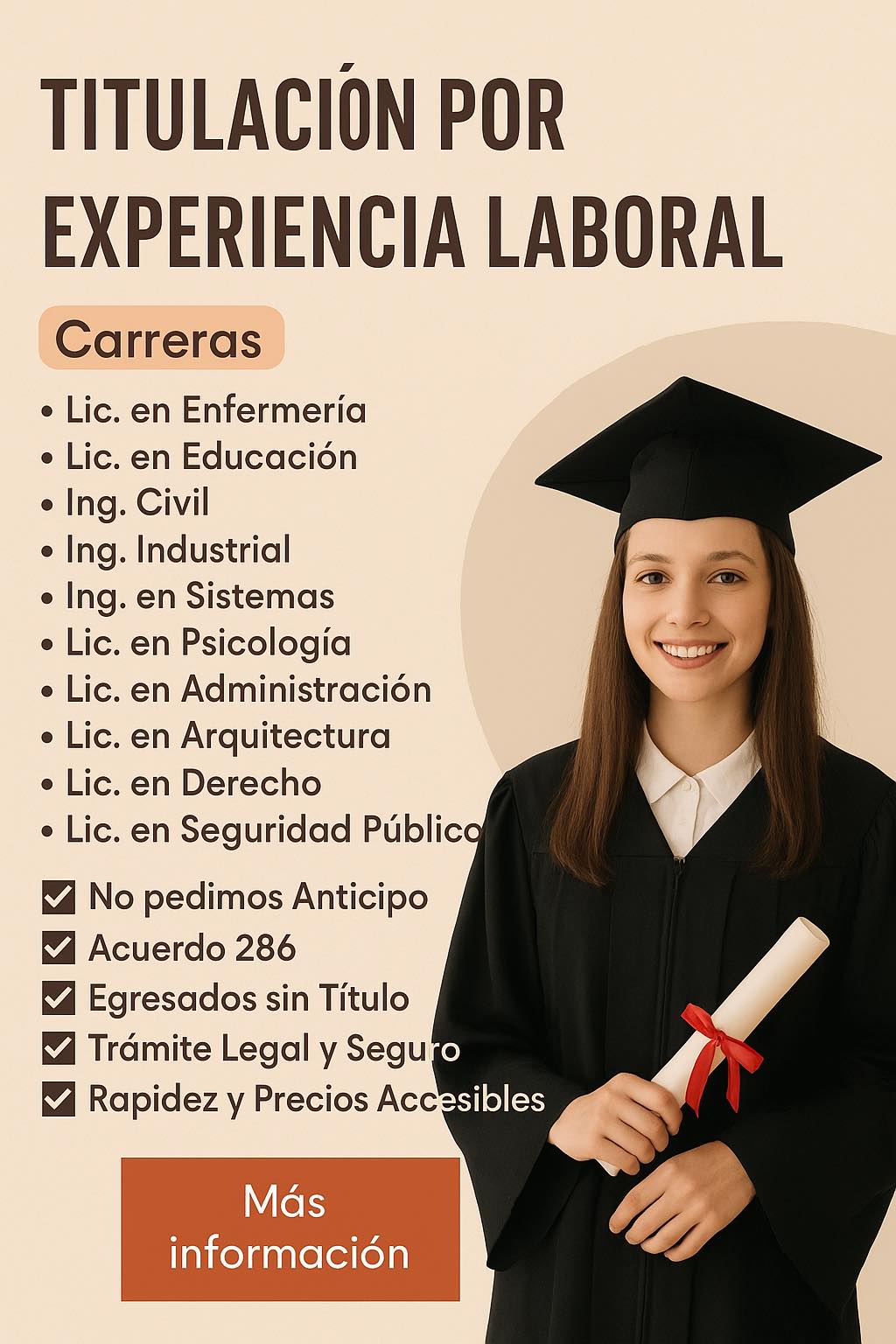 Avanza Gestoria Facebook ad: En Avanza Gestoría creemos que tu experiencia también…