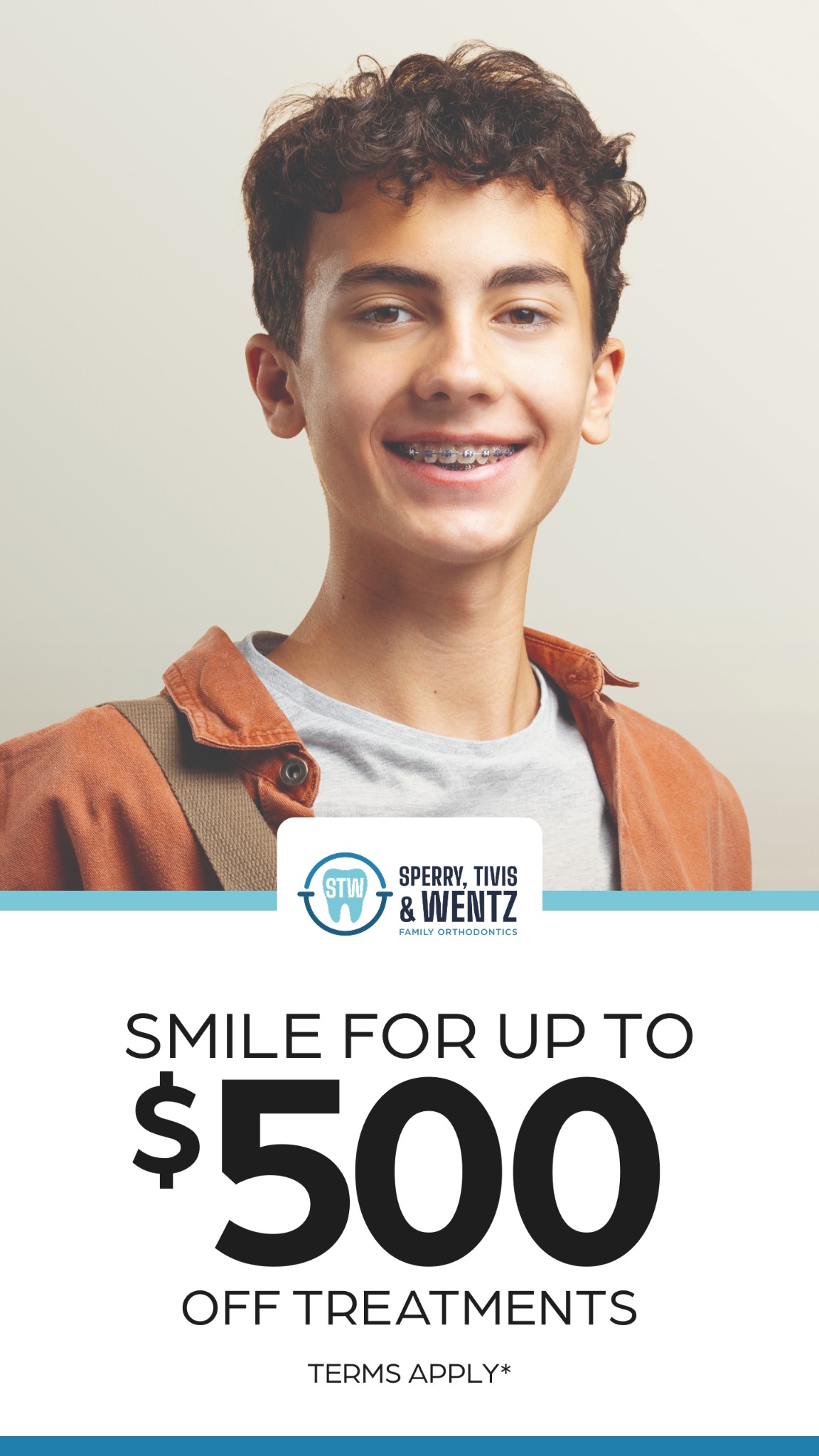 Sperry, Tivis, & Wentz Family Orthodontics Facebook ad from Jun 5, 2026
