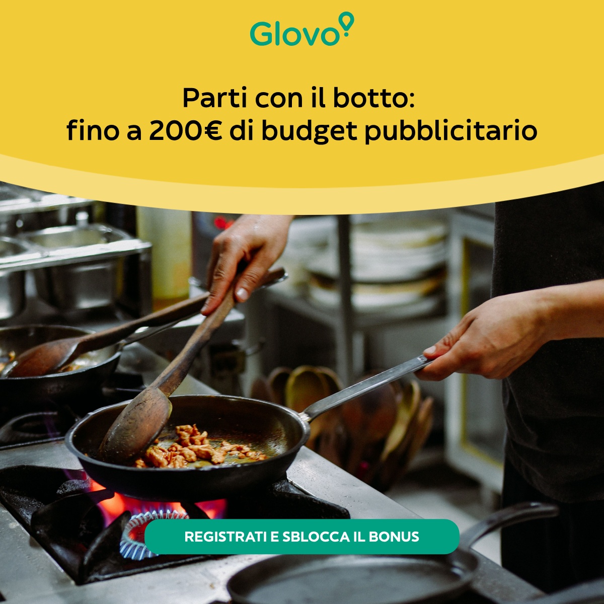 Glovo Facebook ad from Sep 4, 2026