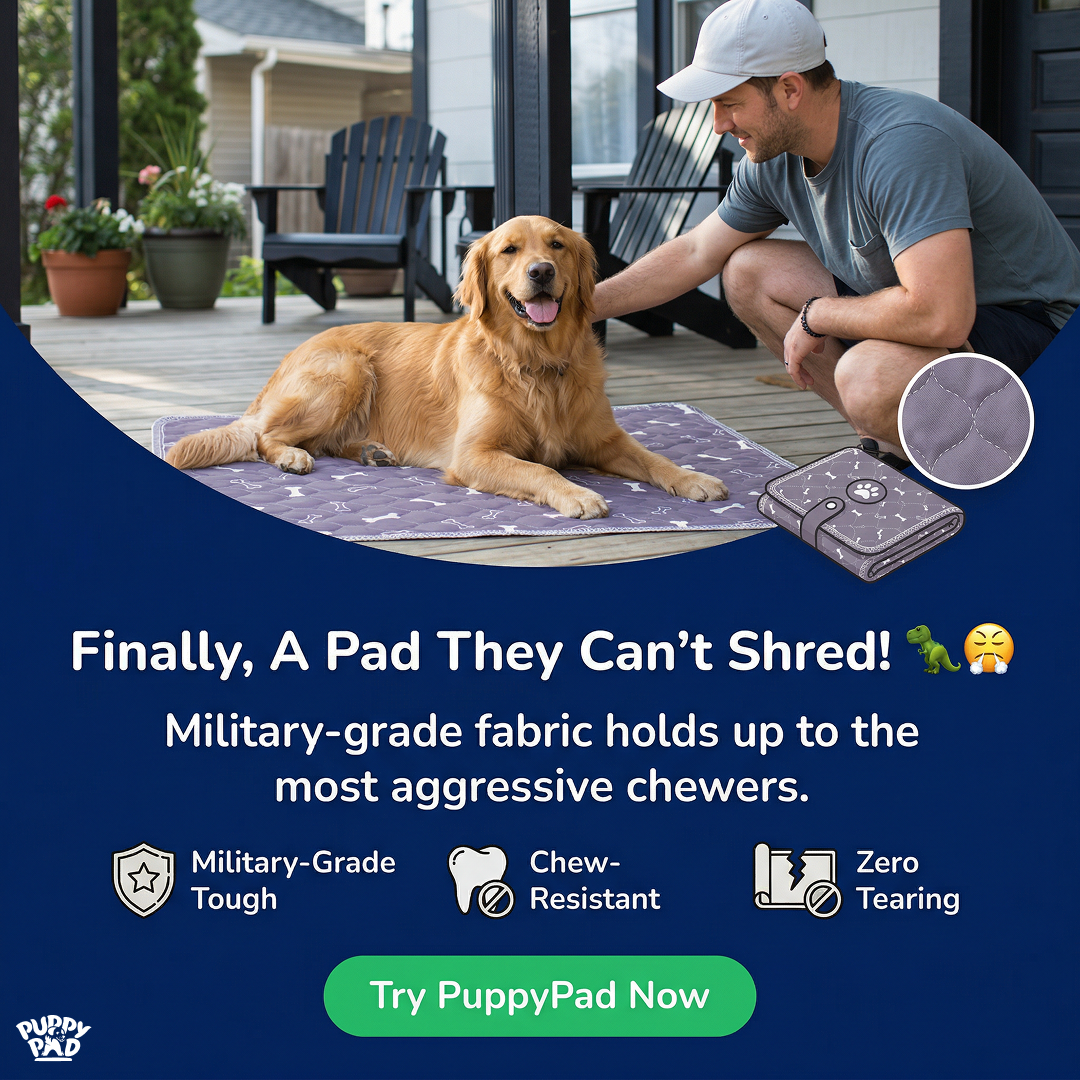 PuppyPad Facebook ad