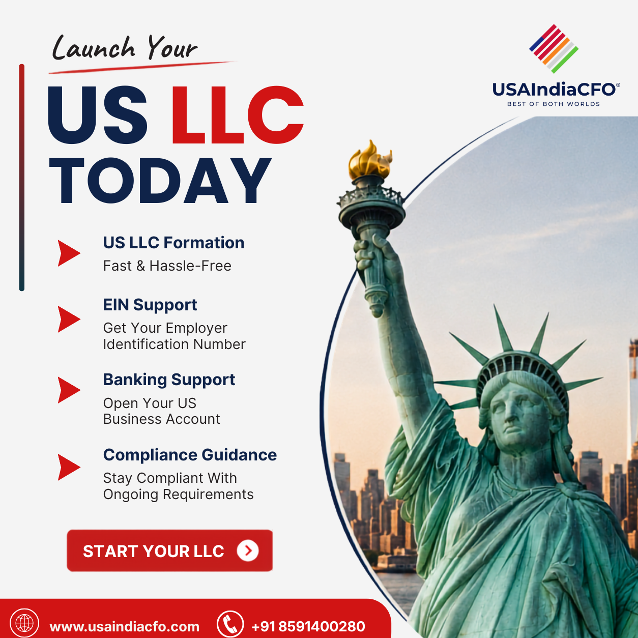 Usaindiacfo Facebook ad