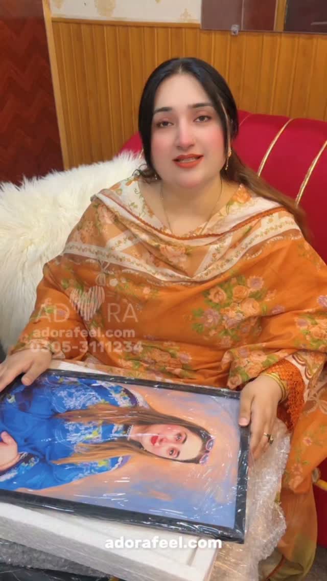 Adora Feel Facebook ad: Custom Oil Painting WhatsApp: 03053111234 Order Now your…