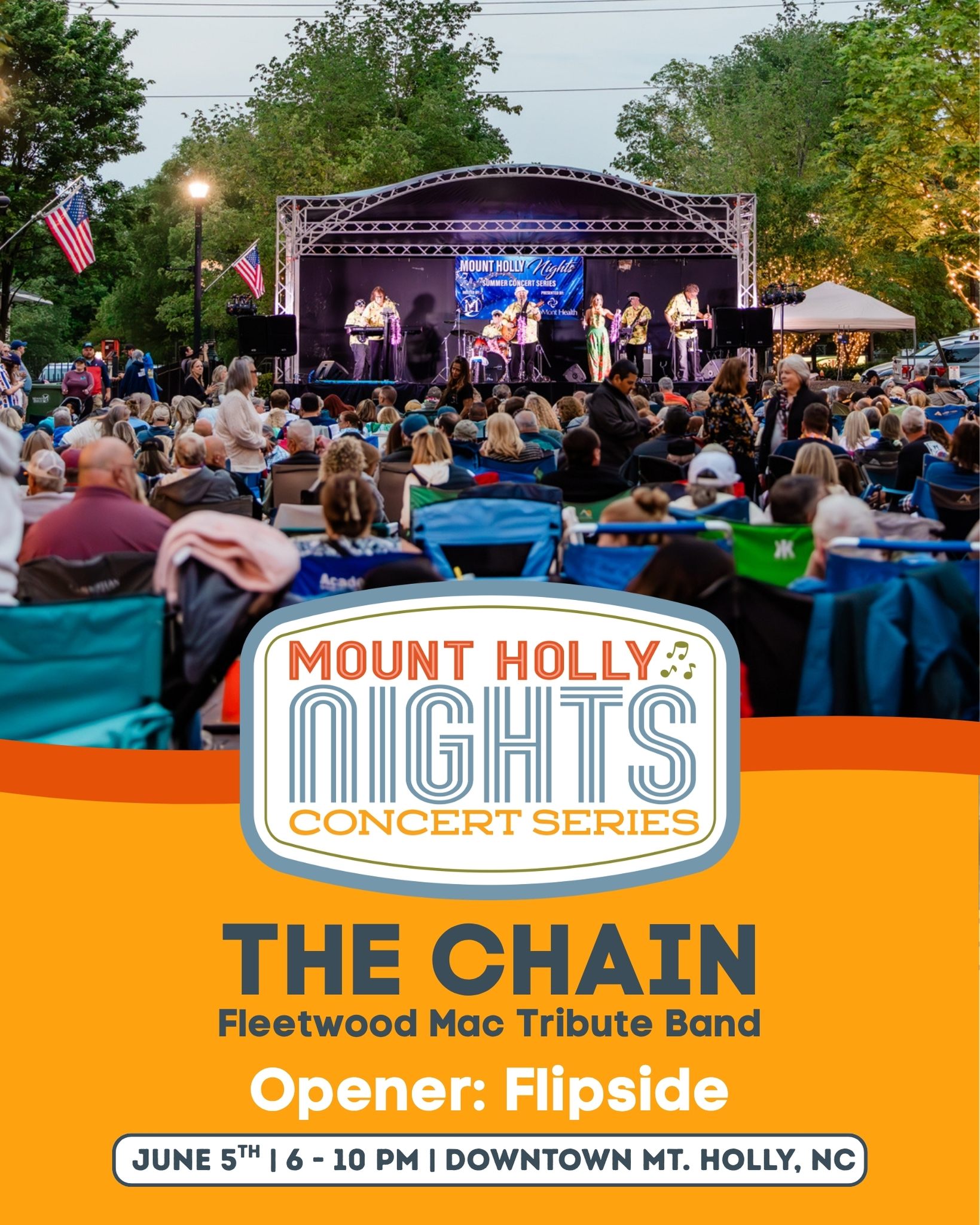 City of Mount Holly, NC Facebook ad: Mount Holly Nights is back again on June…