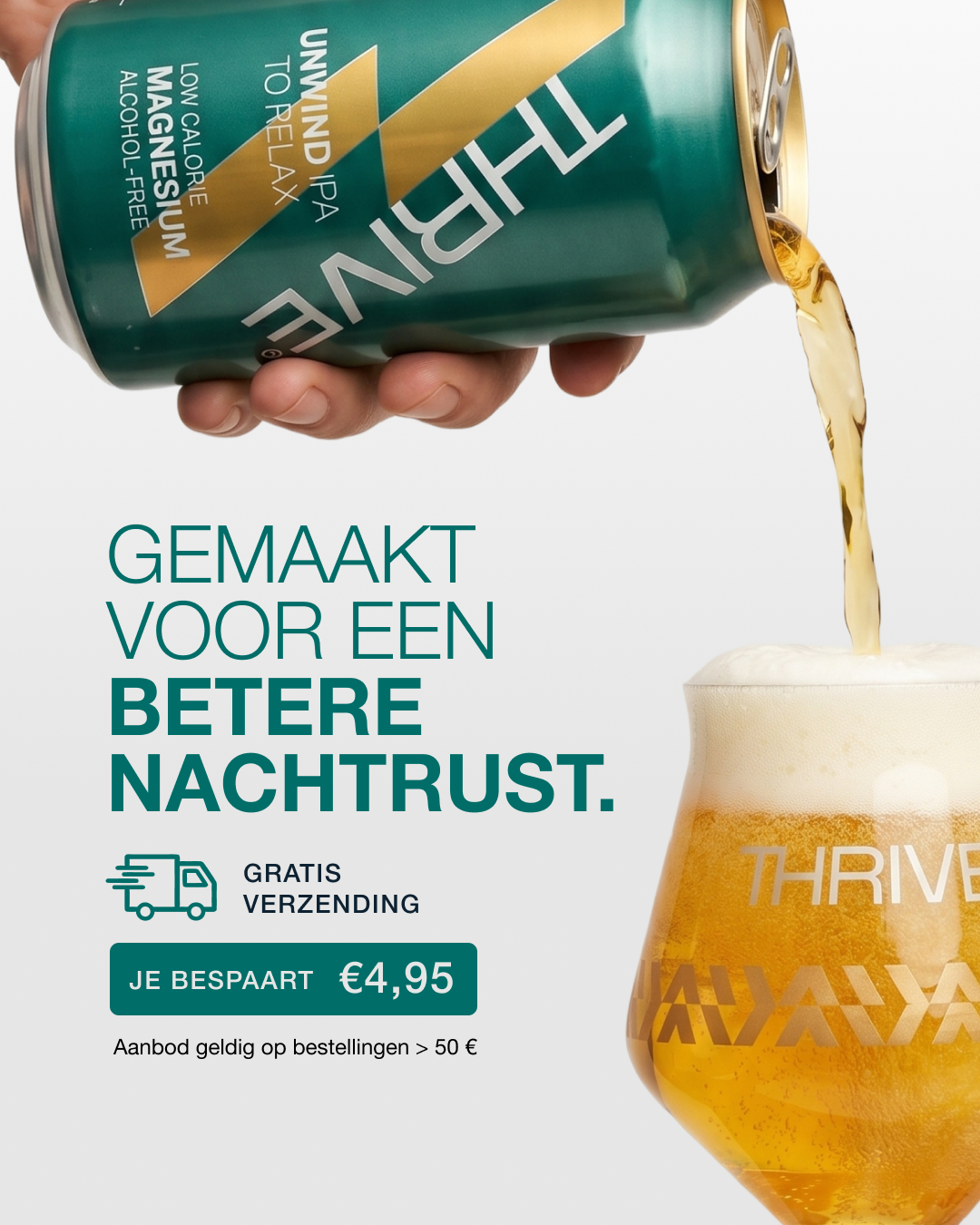 Thrive Beer Facebook ad