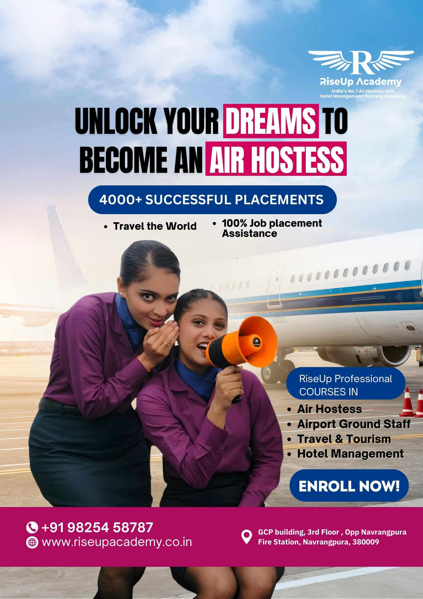 RiseUp Academy Navrangpura Facebook ad