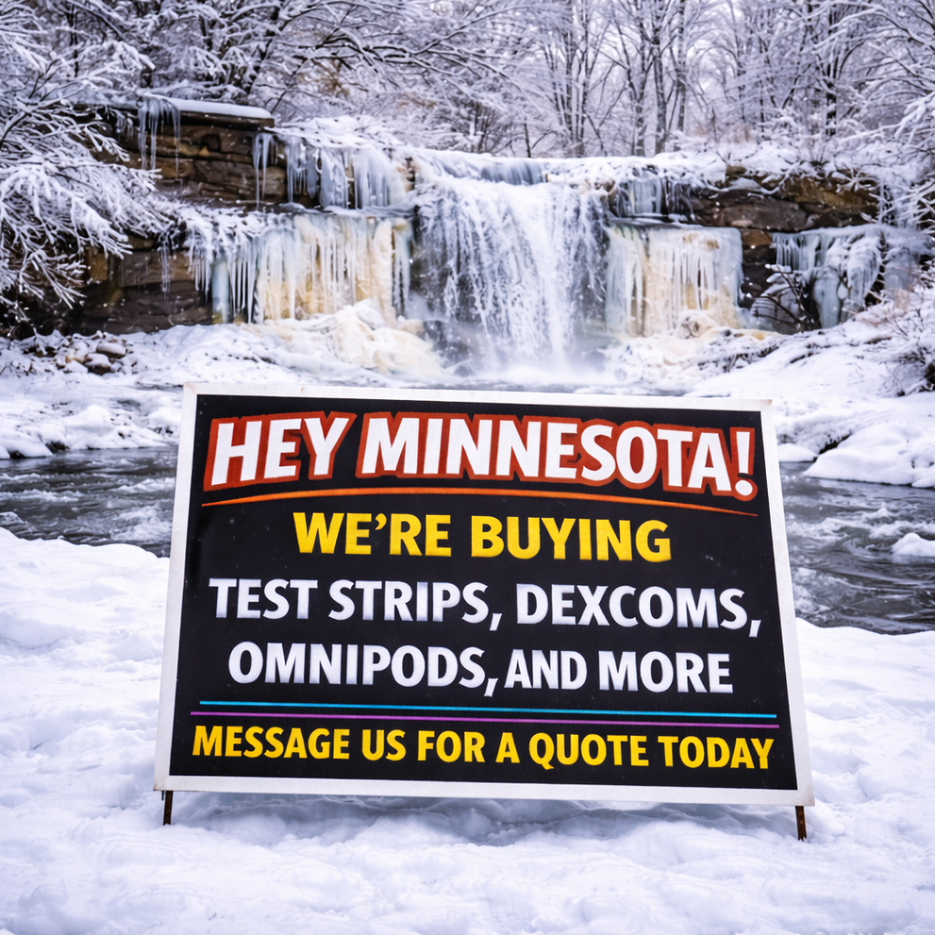 Cash for Diabetic Test Strips Twin Cities Facebook ad