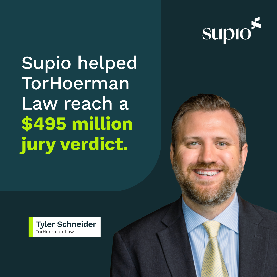 Supio Legal AI Facebook ad