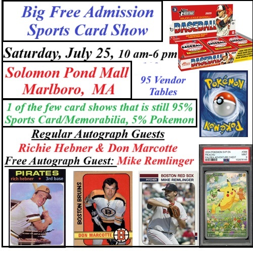 Cardboard Promotions Sports Card Shows & Autograph Signings Facebook ad: Thanks for the great turnout at our 4th…