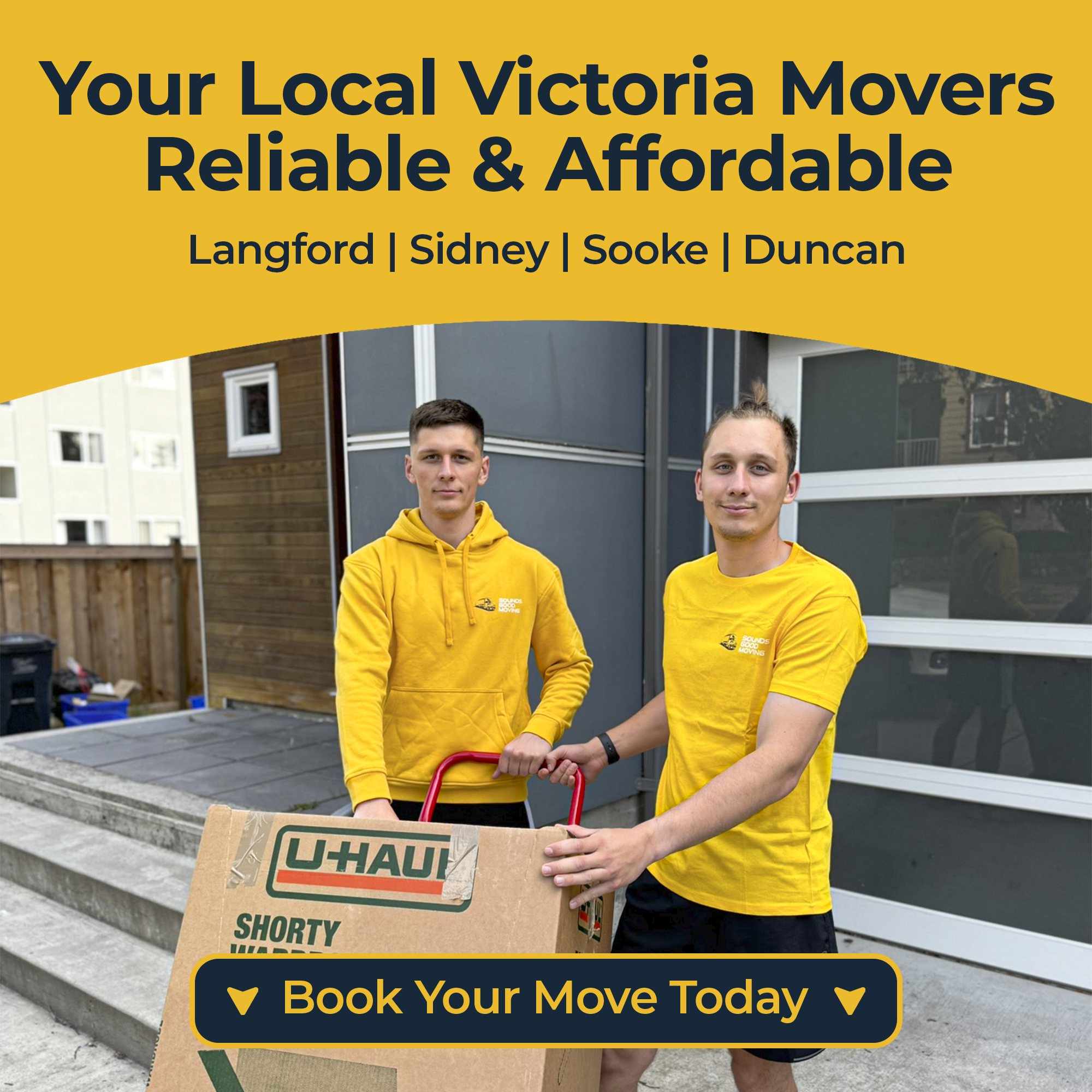 Sounds Good Moving Facebook ad