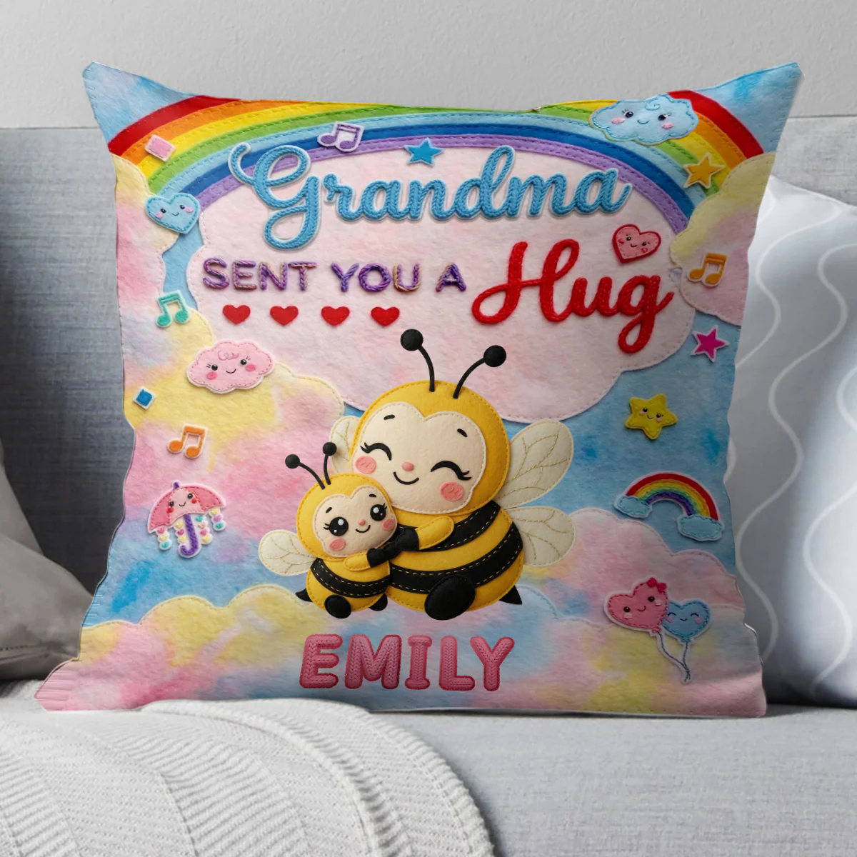 Joymade Facebook ad: Personalized Blanket: A Thoughtful Gift for Grandson or…
