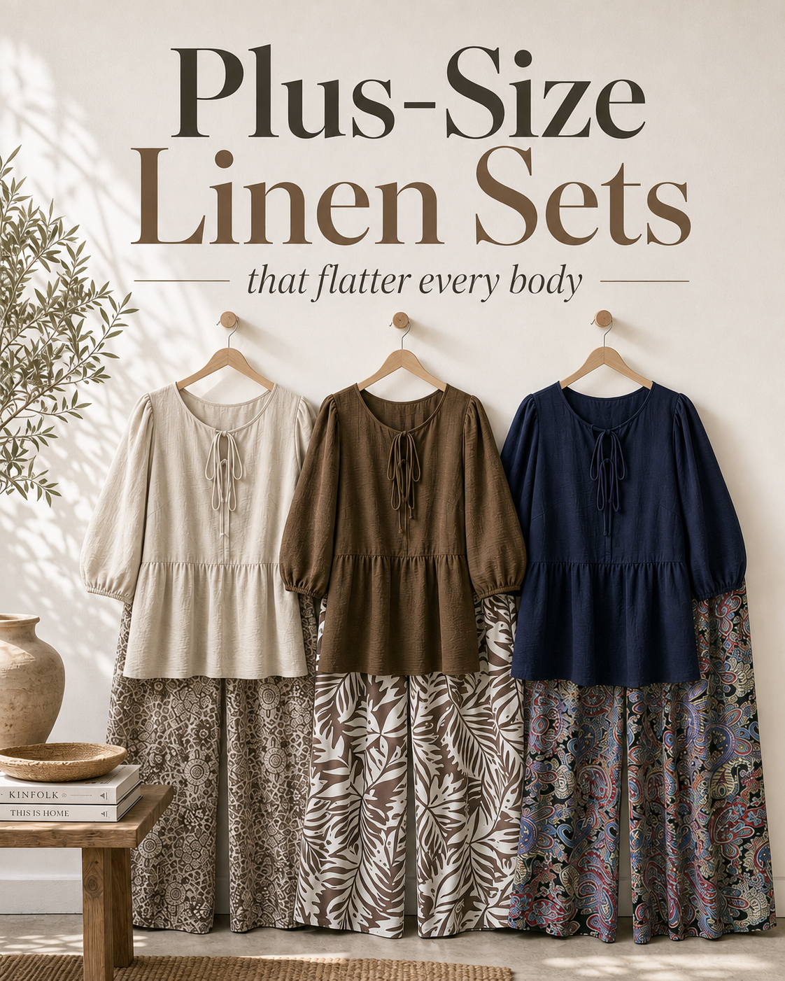 Toptenreviews Deals Facebook ad: Plus-Size Linen Sets We’re Loving for Every Body Type