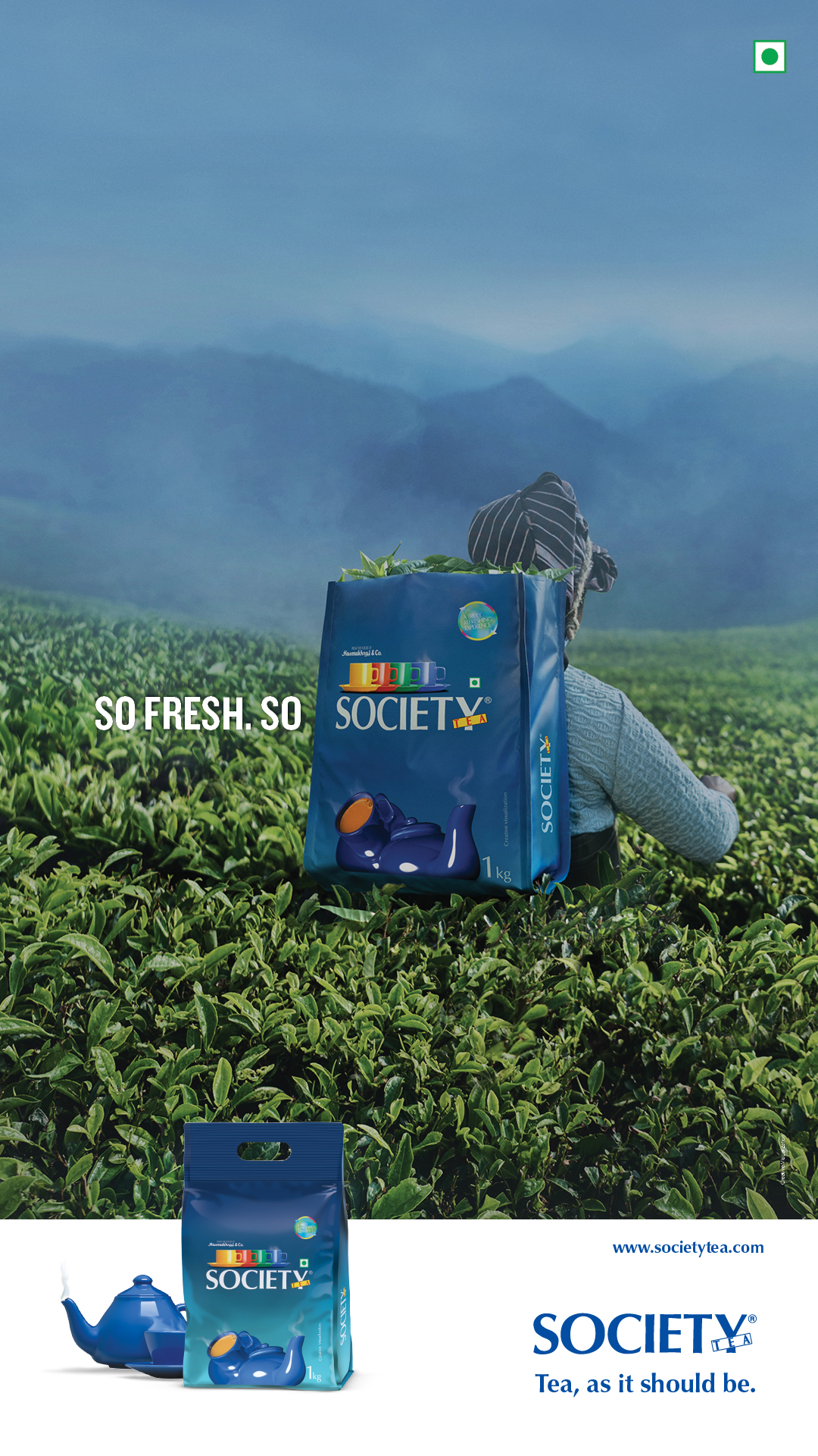 Society Tea - A Brand New Day Facebook ad