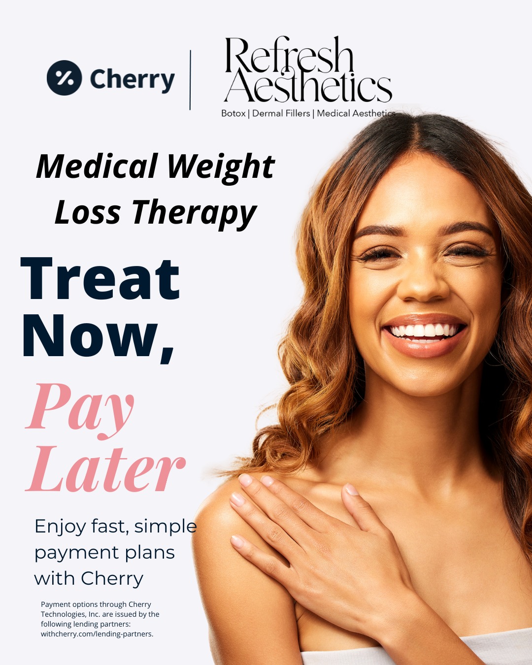 Refresh Aesthetics Facebook ad