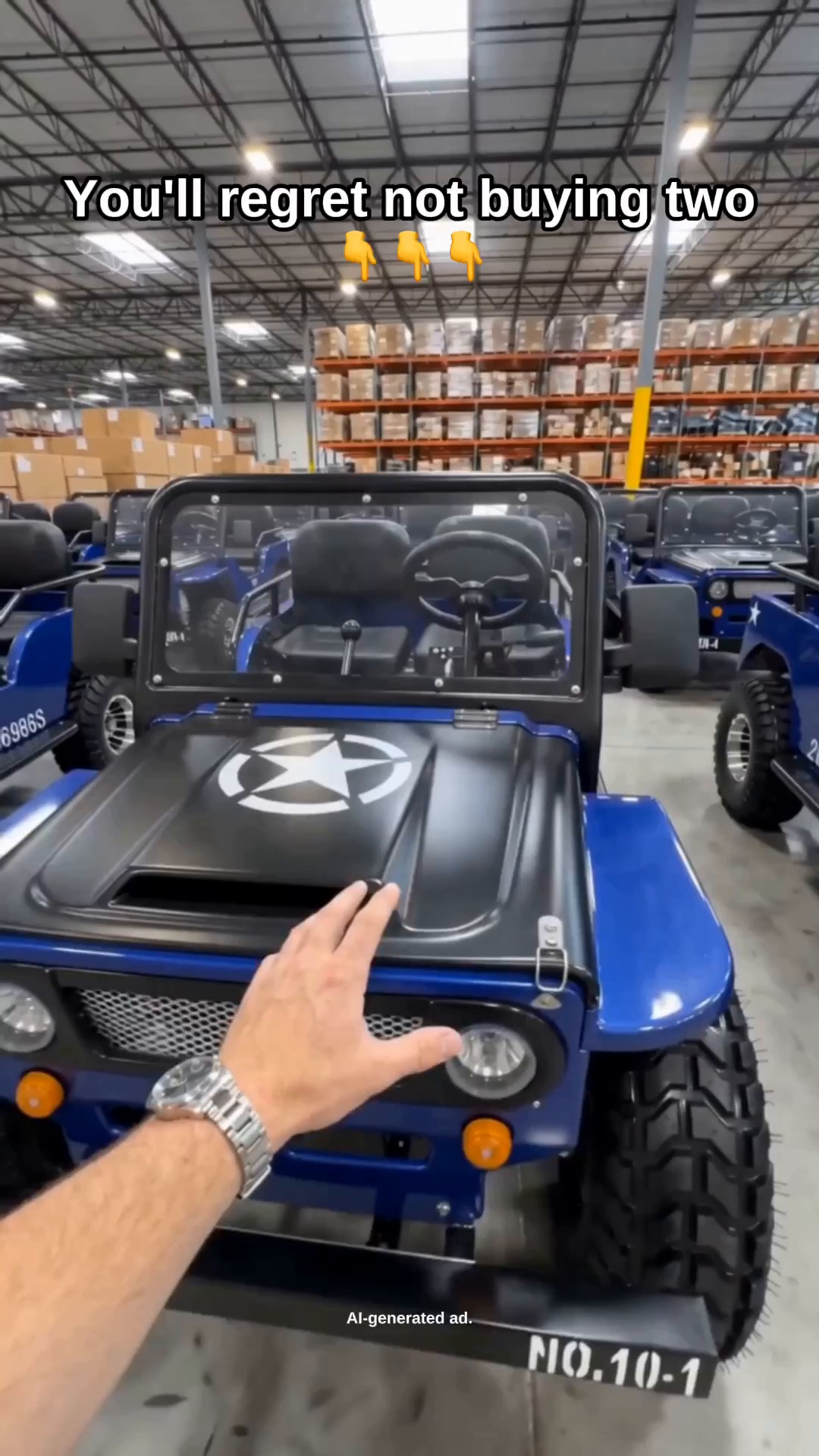 Temu Facebook ad: Elevate Your Your Ride