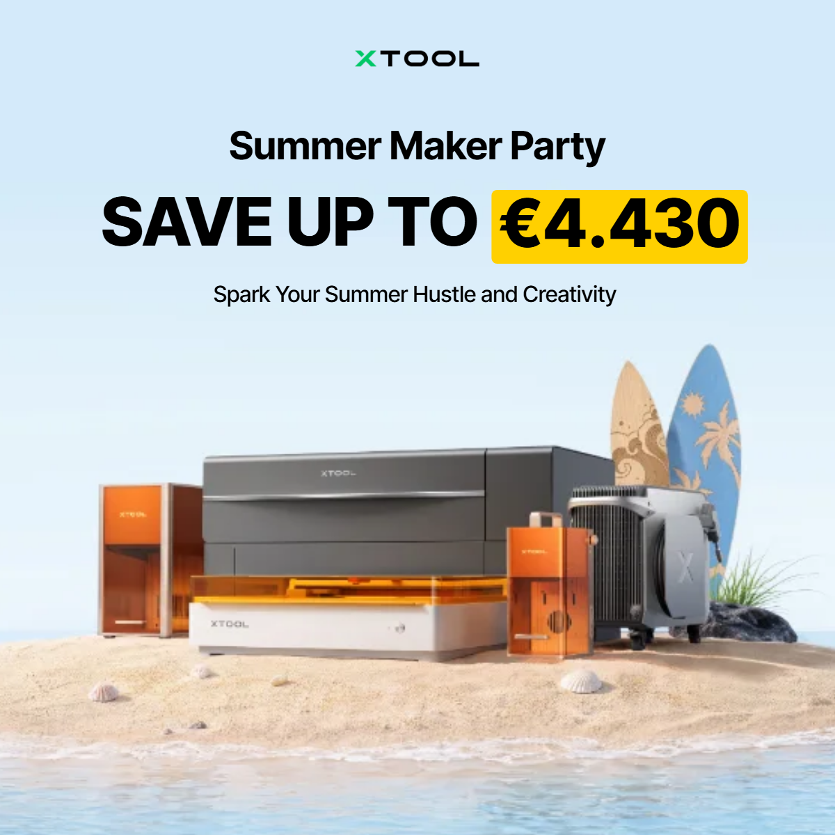 xTool Facebook ad