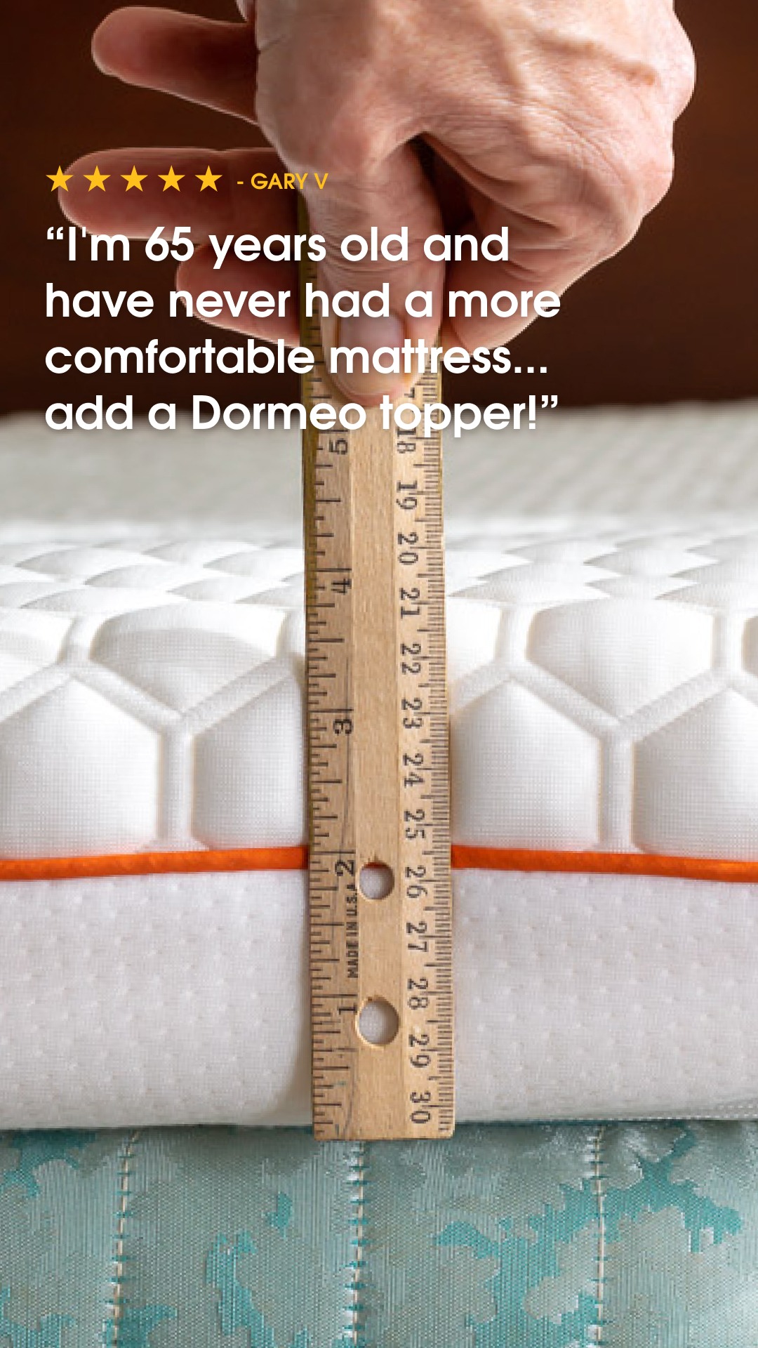 Dormeo USA Facebook ad